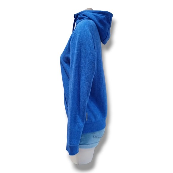 Mondetta Women's Royal Heather Fleece Full Zip Hoodie - Picture 4 of 16